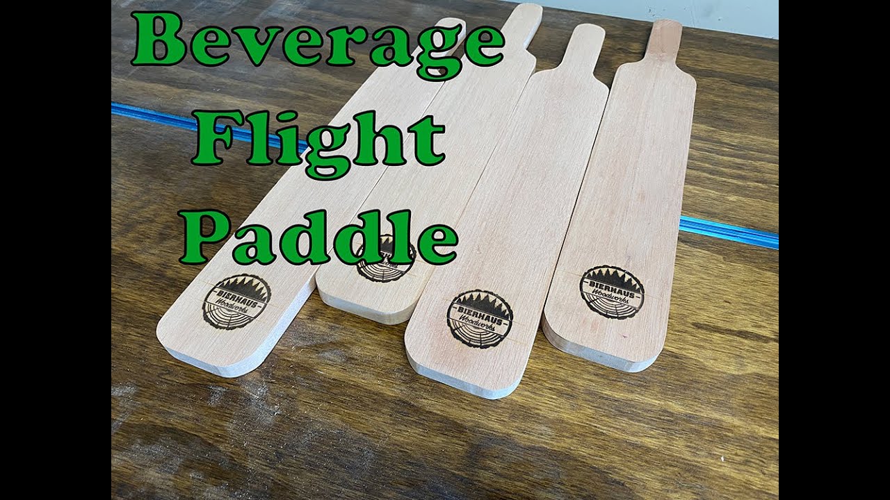 Beer Flight Paddle Prototype Build