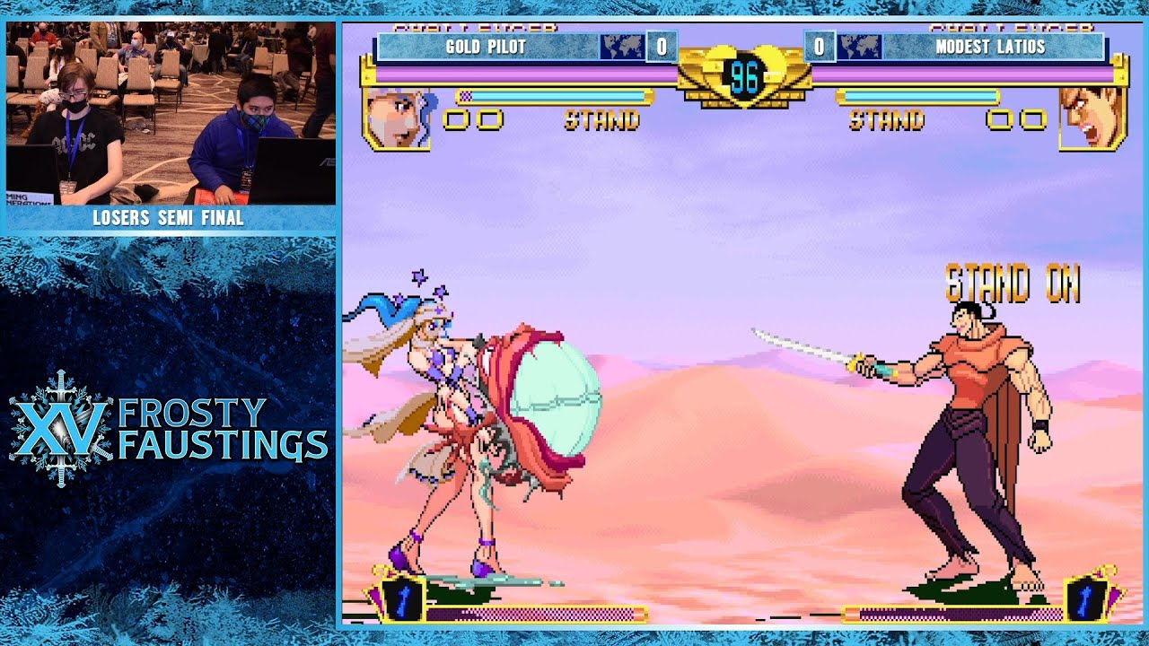 Jojo's Bizarre Adventure: HftF @ Frosty Faustings XV 2023 ☆Time Stamps in Description☆