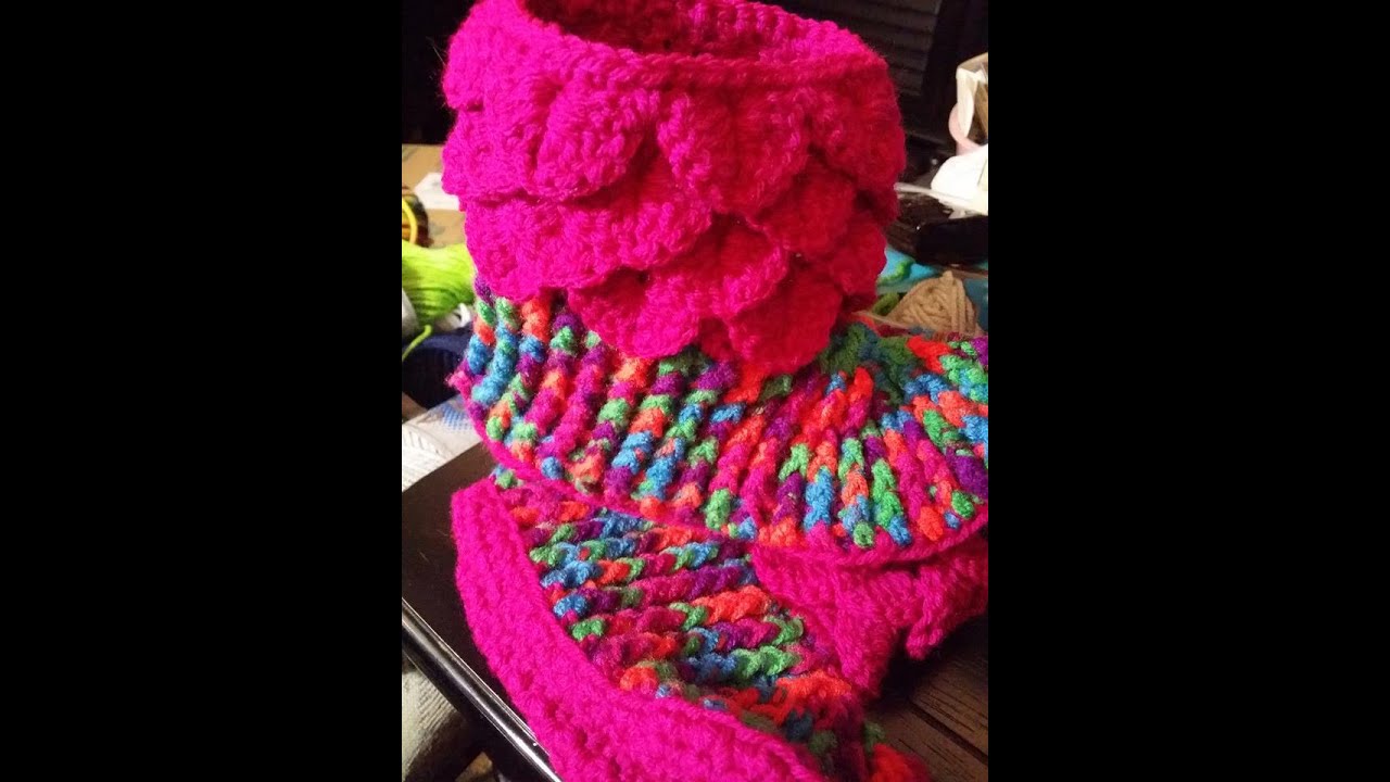 Crocodile Stitch Slipper Tutorial - The Sole