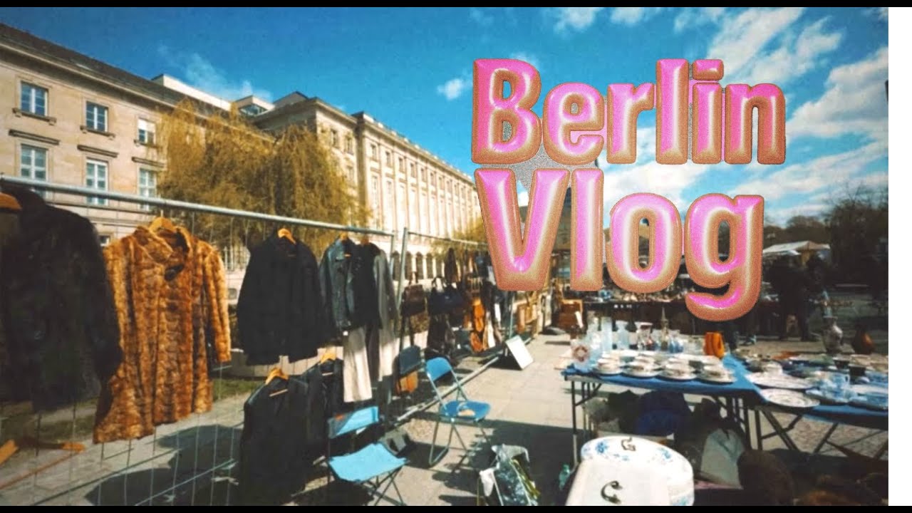 【海外移住】ドイツ🇩🇪ベルリン夫婦の日常　セレクトショップ｜蚤の市｜公園