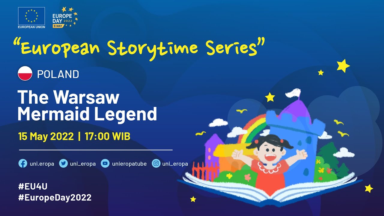 European Storytime from Poland - The Warsaw Mermaid Legend