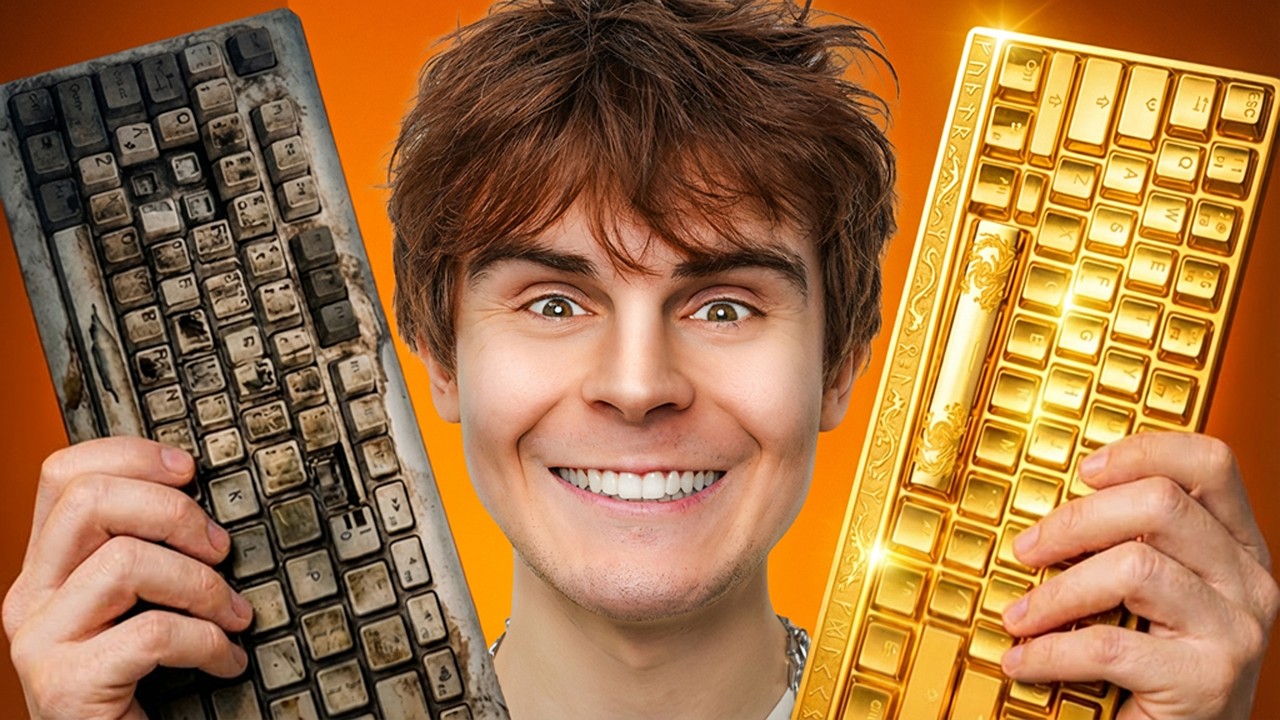 1€ vs. 400€ Tastatur