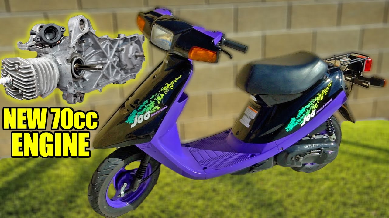 БОЛЬШЕ СКОРОСТИ! Установка комплекта Yamaha Jog 70cc Big Bore
