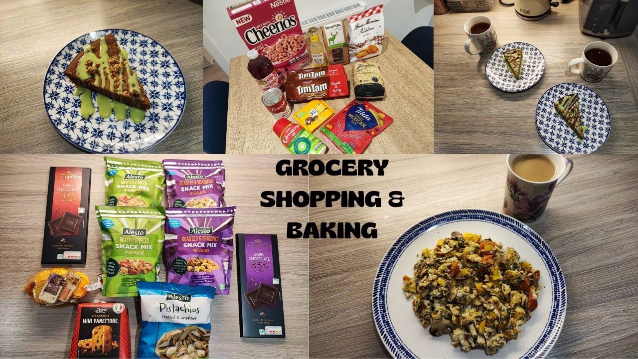 Silent Cozy December Vlog 🎄 Lidl Grocery Shopping, Baking, Christmas Lights & Unboxing
