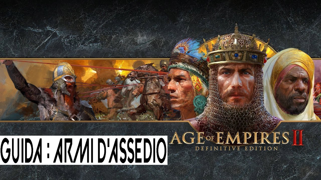 GUIDA armi d'ASSEDIO : IMPARIAMO ad usarle BENE [AoE 2 DE ITA]