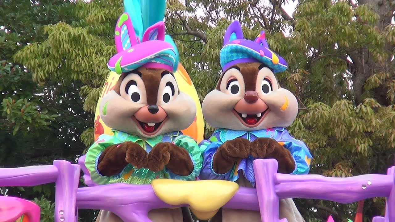 【TDL】ヒッピティ・ホッピティ・スプリングタイム（3rdチップデールポジ）2014/04/10 2回目公演