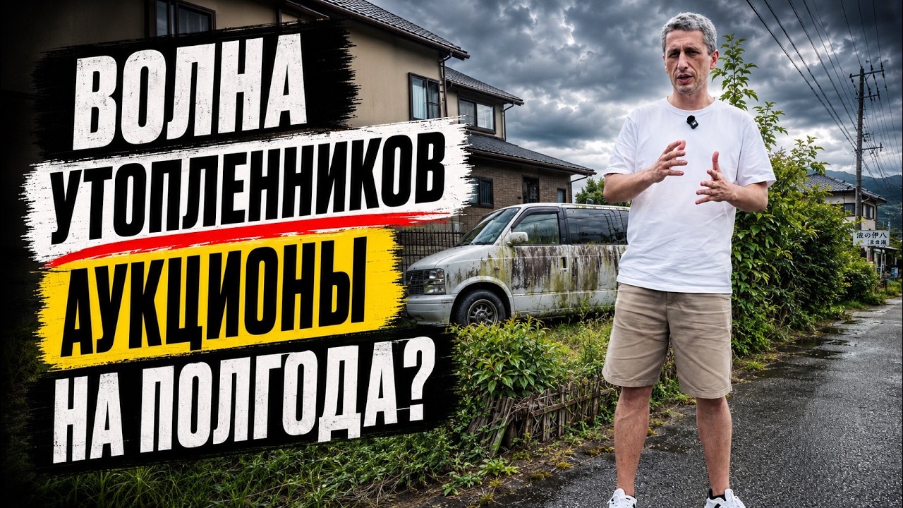 Волна утопленников из Японии: что будет с аукционами ближайшие полгода