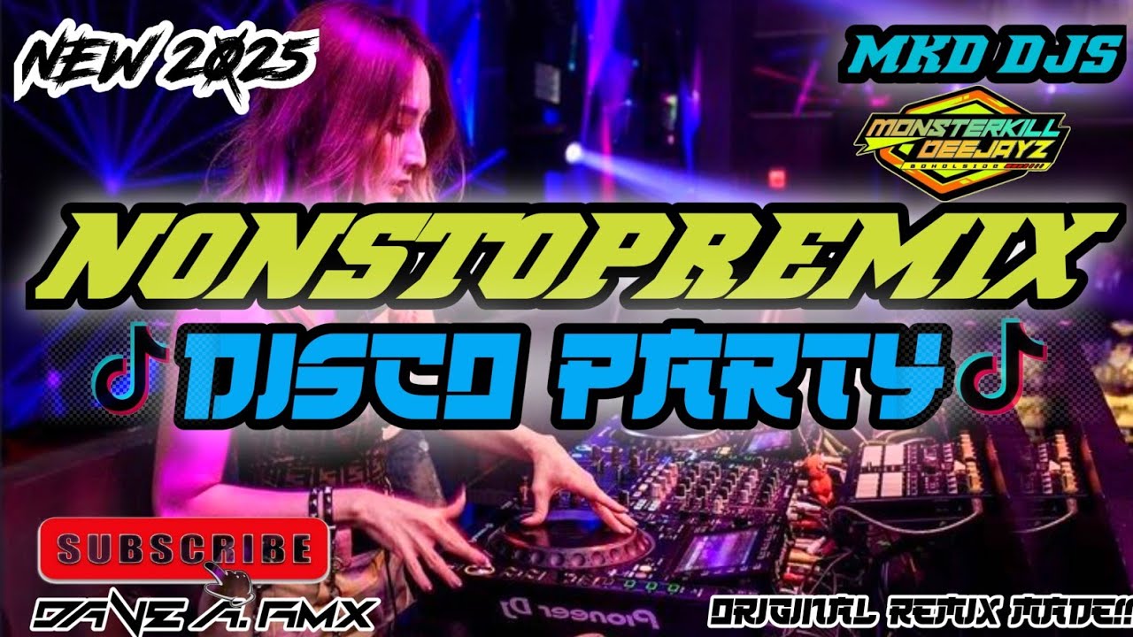 NEW💥 NONSTOP DISCO PARTY | KIBER HARDTEK BREAKLATIN | DJ DAVE A. RMX