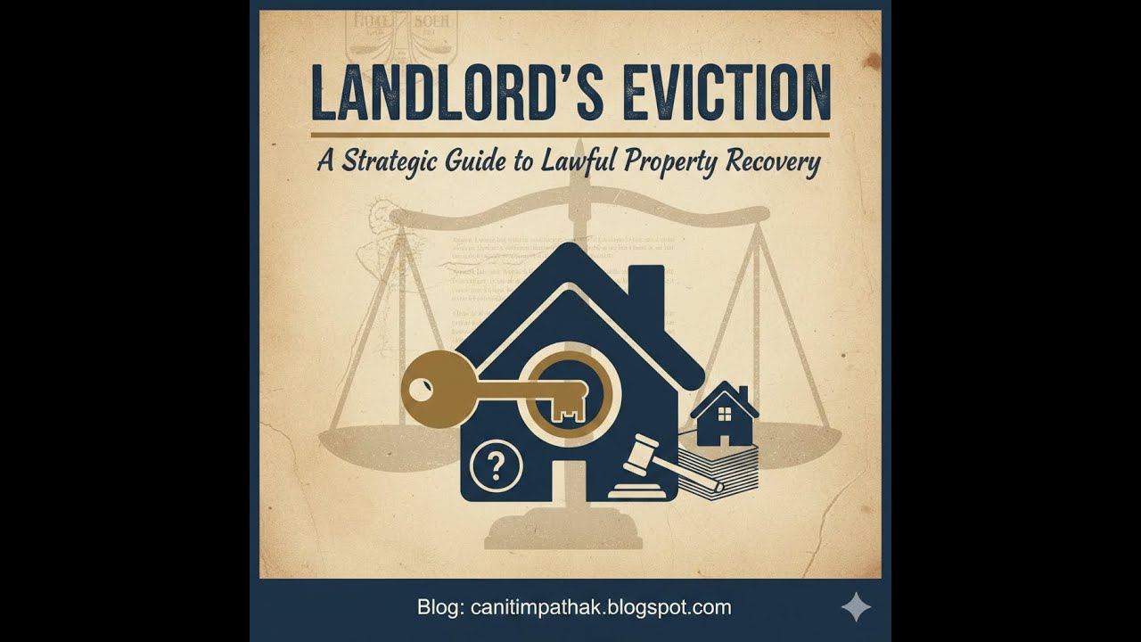 Landlord`s eviction, a strategic Guide to Lawful Property recovery Presentation, by CA Nitin Pathak