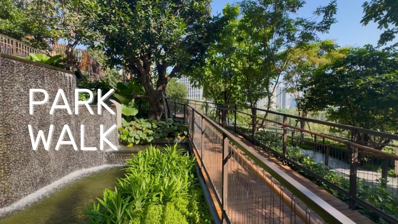Secret Garden in Bangkok City | 4K
