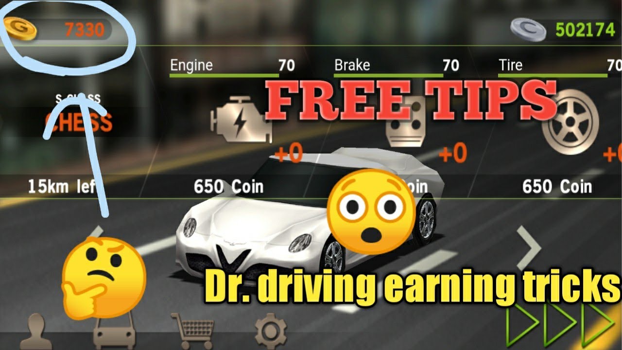 How to Earn Gold Coins in Dr. Driving ! New tips and tricks 🔥🔥 Part #1