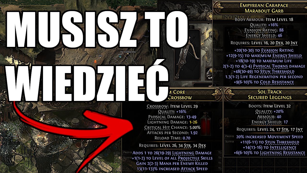 RZECZY które POWINIENEŚ ZNAĆ na START w PoE2 - Poradnik dla Początkujących