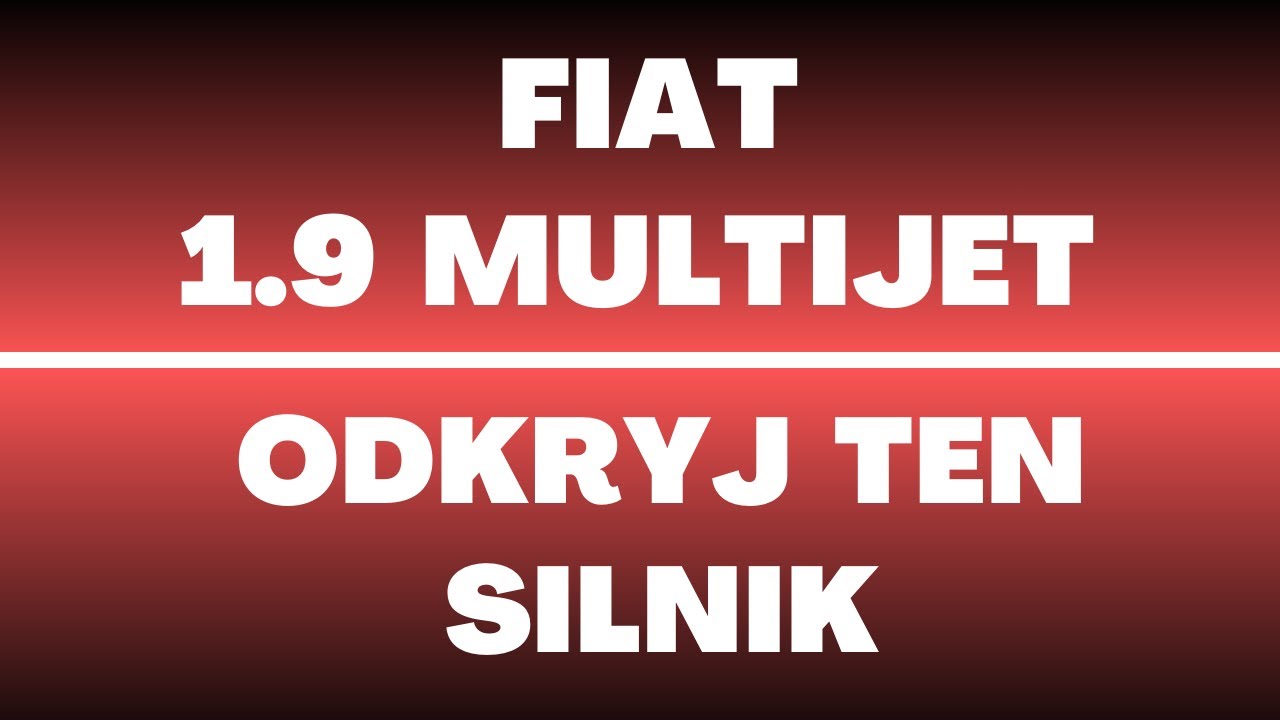 Silnik Fiat 1.9 MultiJet - recenzja, opinie, usterki, zalety, wady, konstrukcja
