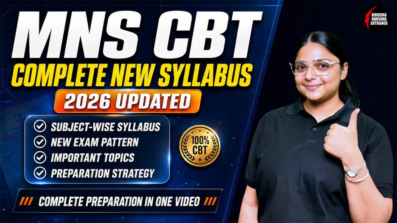 MNS CBT 2026 New Syllabus Explained | Complete Subject-wise Syllabus