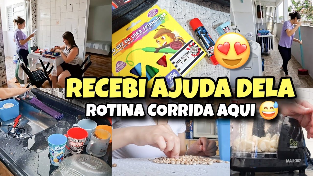 RECEBI AJUDA DELA😅 | ELA ETIQUETOU TUDO PRA MIM | ROTINA DE DONA DE CASA🏡 | ROTINA DA NOITE 🌙 