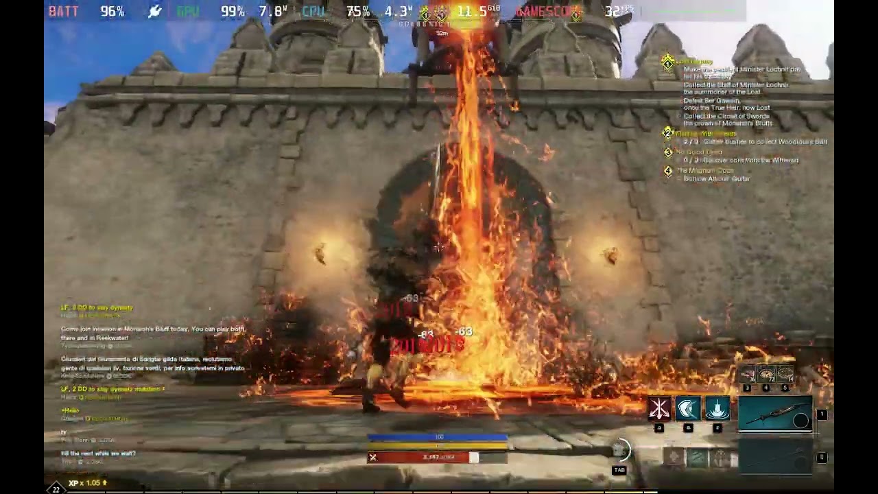 New World Steam Deck performance