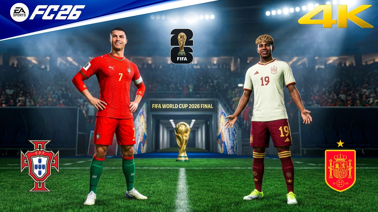 FIFA 26 - Португалия против Испании - Финальный матч Чемпионата мира по футболу FIFA 2026 | Геймп...