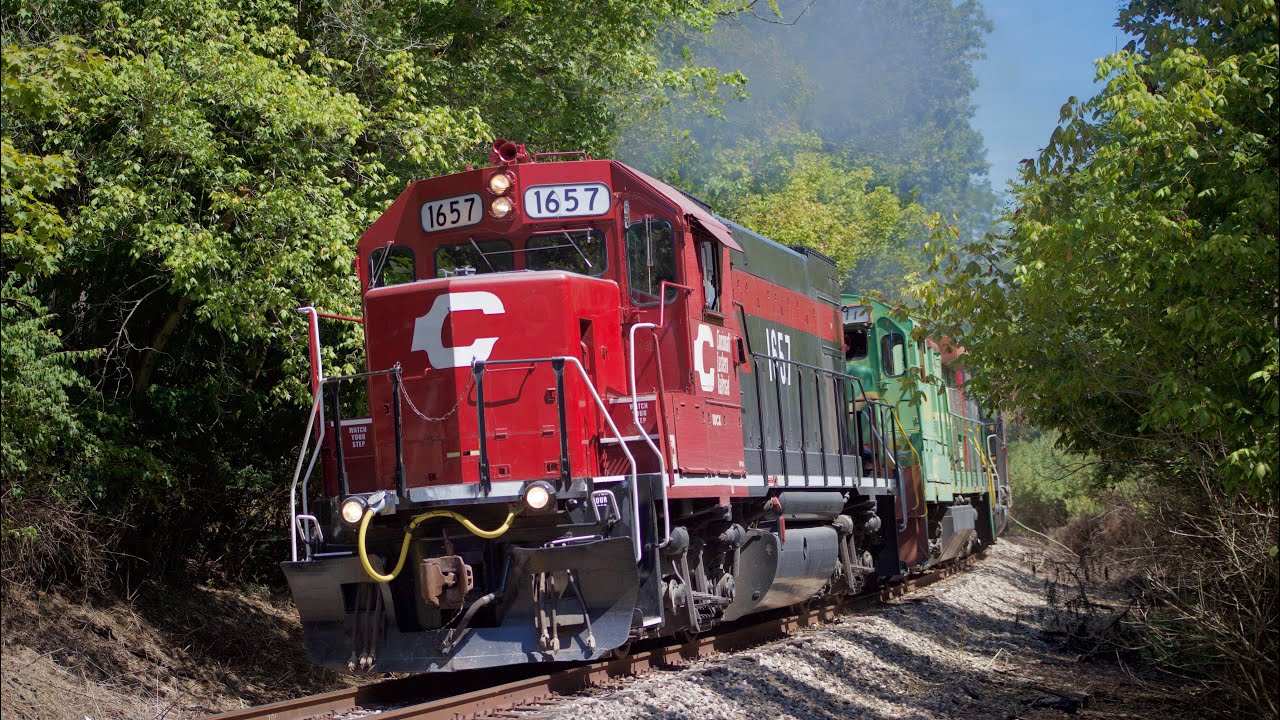 Never a dull moment on this railroad