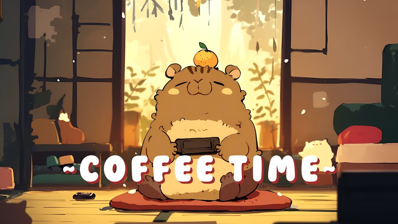 Capybara Chill Station | Chill Beats to Help You Relax 🦫 🌿 ☕
