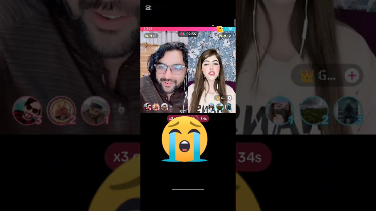 Saddam sani vs geet today emotional 😭😭 TikTok live full video