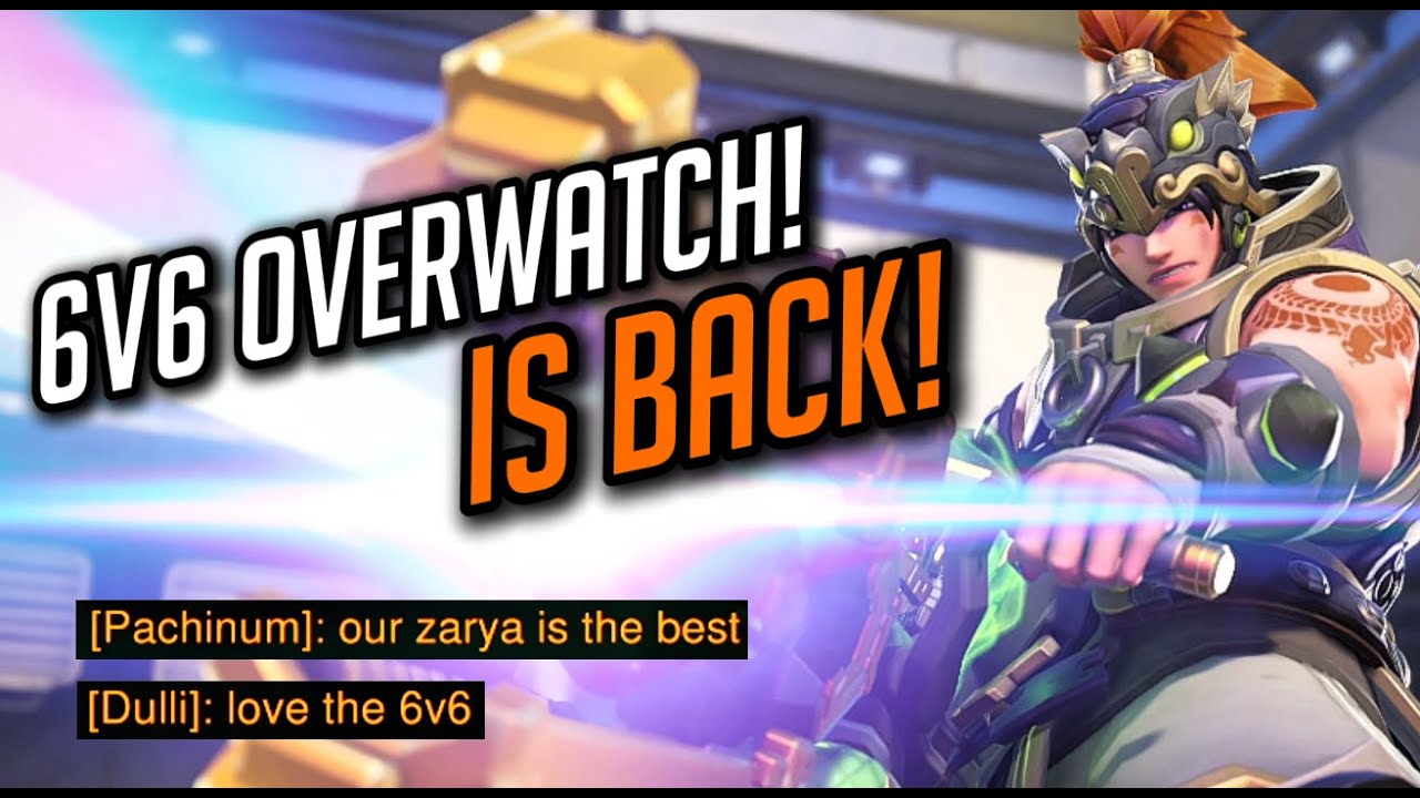 This is TRUE OVERWATCH! | Carrying with ZARYA in 6v6