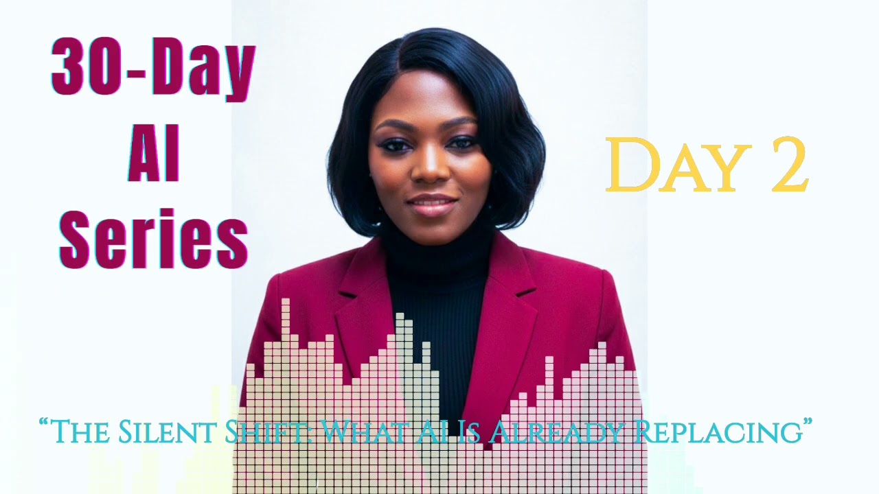 🎙 30-Day AI Series – Day 2 Episode Title: “The Silent Shift: What AI Is Already Replacing”