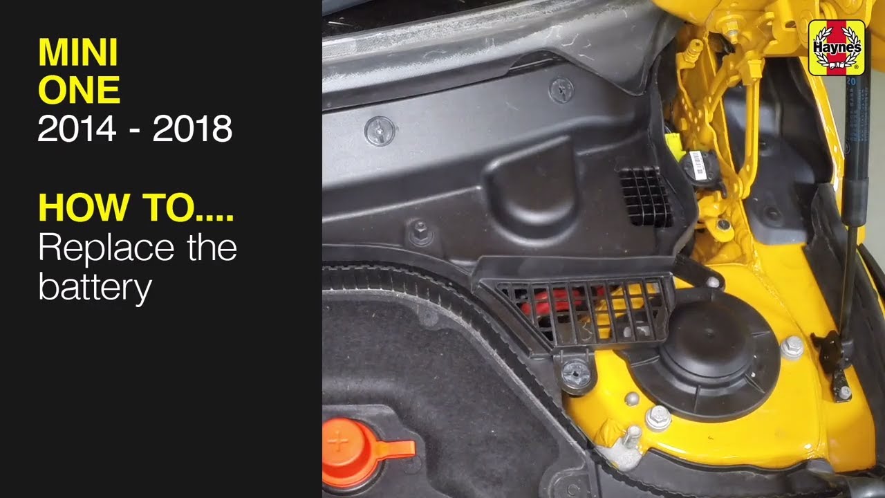 Mini One (2014 - 2018) - Replace the battery