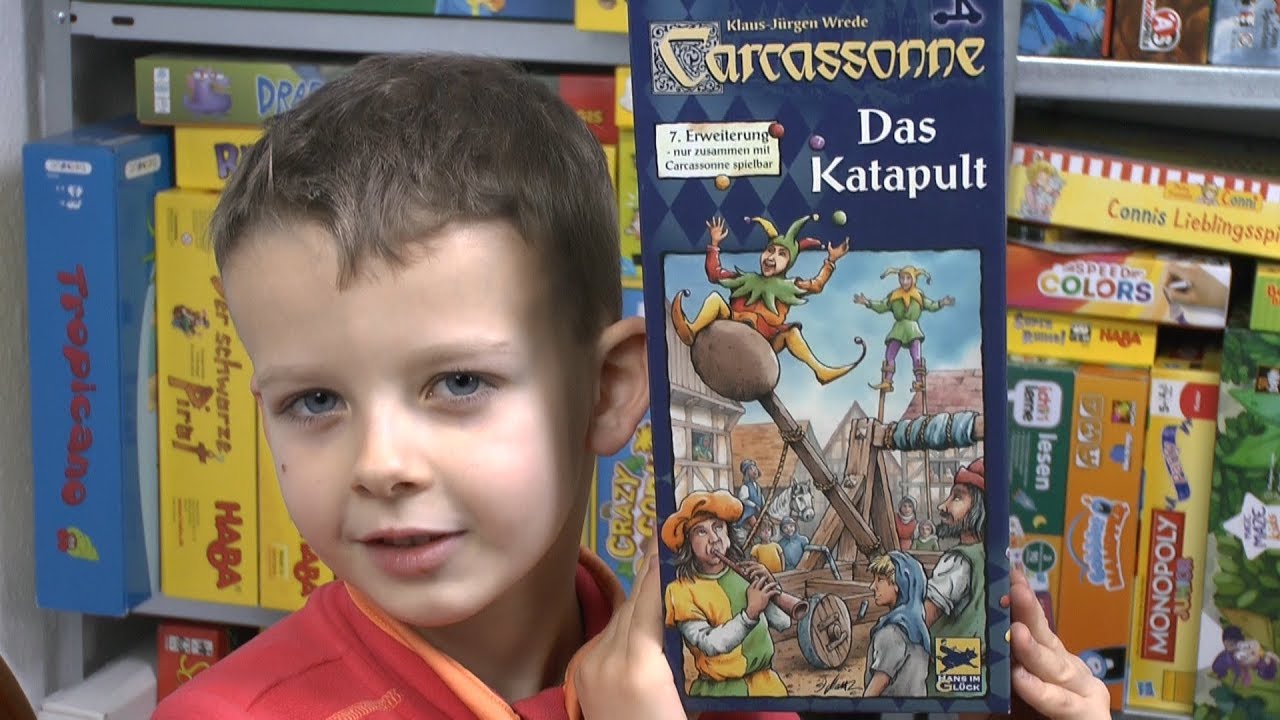Carcassonne - Die 7. Erweiterung - Das Katapult (Hans im Glück) - Teil 8 -  ab 7 Jahre