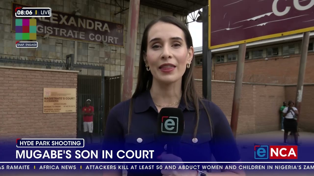 Mugabe's son in court