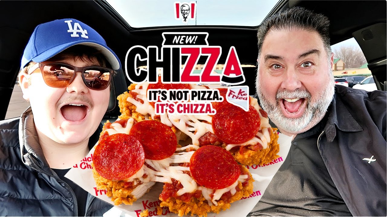 KFC Chizza Review | Fried Chicken Pizza