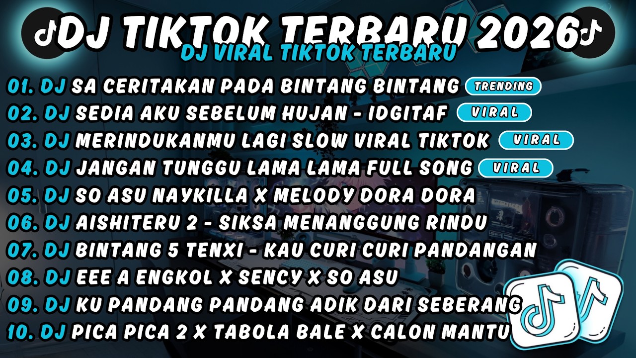 DJ TIKTOK TERBARU 2026🎵DJ SA CERITAKAN PADA BINTANG BINTANG 🎵DJ SEDIA AKU SEBELUM HUJAN - IDGITAF