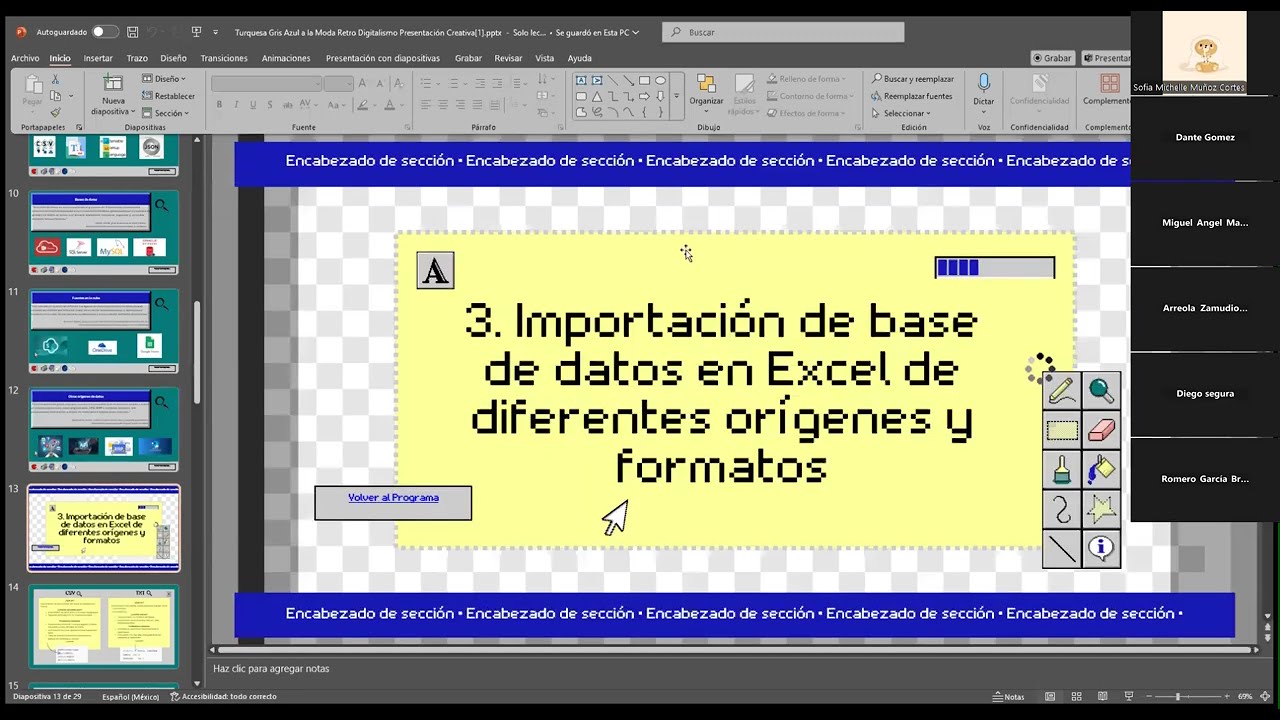 Importación de base de datos en Excel de diferentes orígenes y formatos