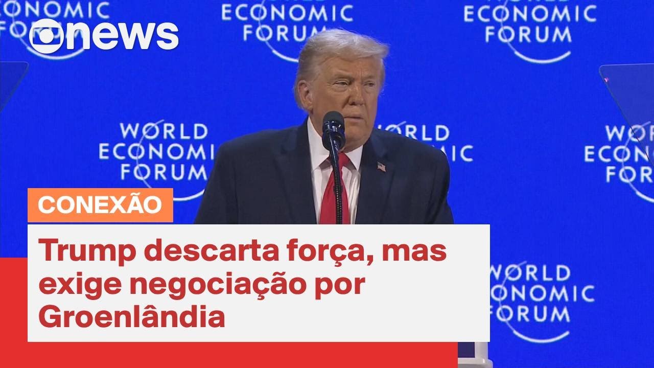 Trump descarta força, mas exige negociação por Groenlândia