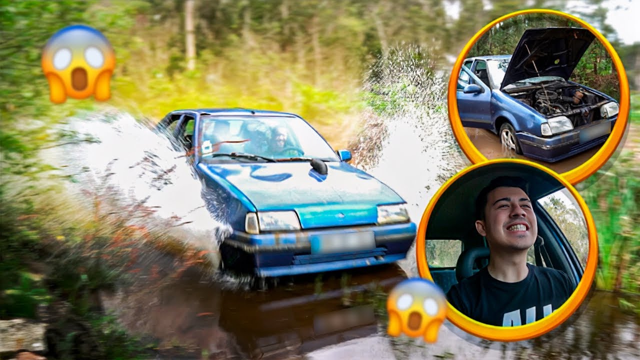 FOMOS PARA O MONTE E ATRAVESSAMOS UM RIACHO COM O RENAULT DO AÇO | AllSpeedDrive