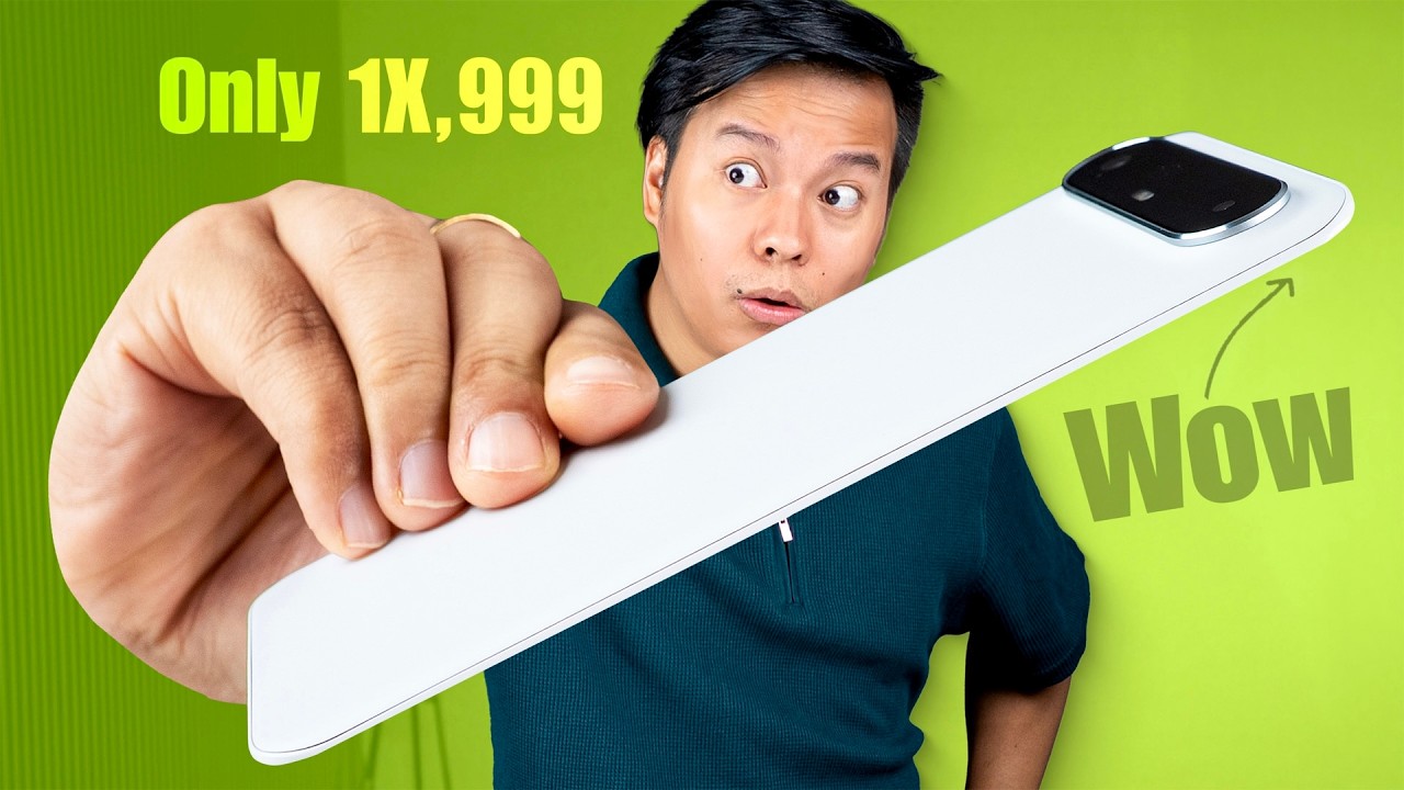 Tecno POVA Slim Unboxing & Test - The Slimmest Phone @1X,999*