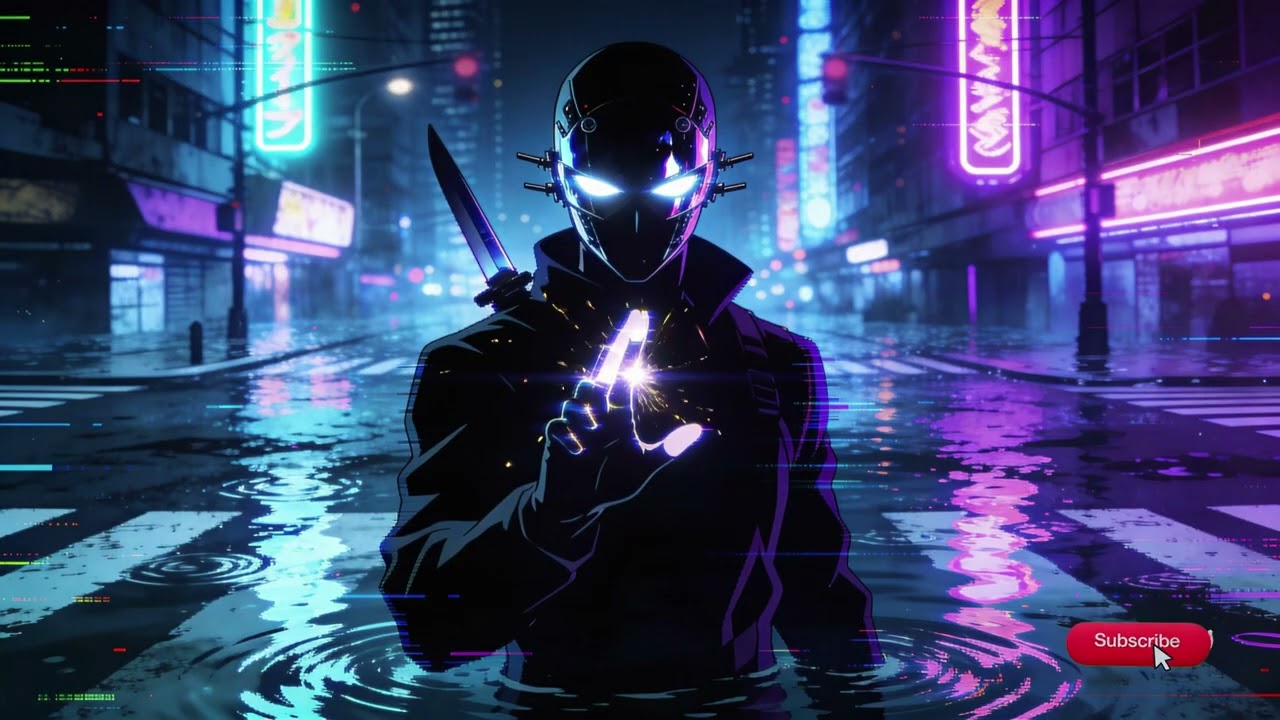 Synthwave Cyberpunk Darksynth Mix for Night Drive (2573 八月- ネ)