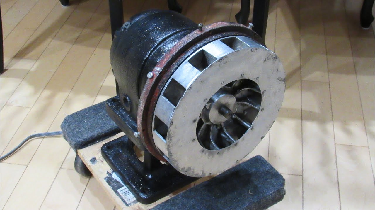 Sterling Little Giant Single End Run-Up With No Stator (RARE FOOTAGE)