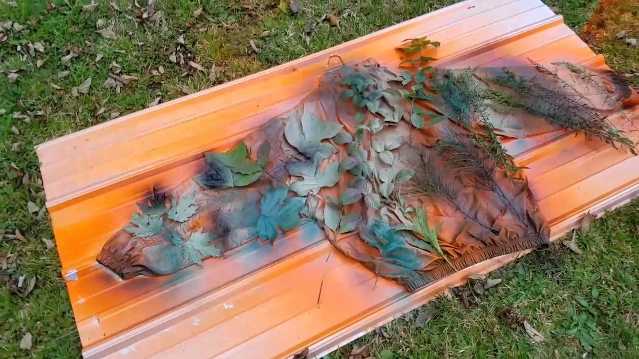 DIY Orange Camouflage 3