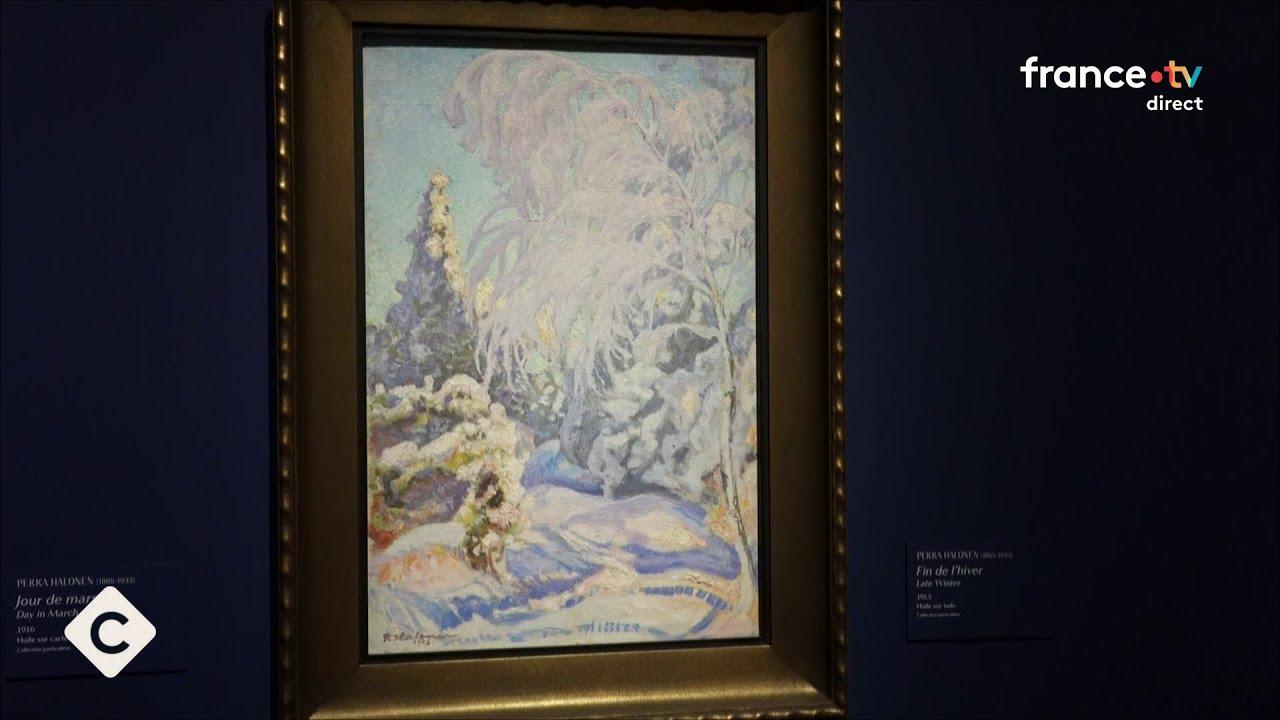 Pekka Halonen : la neige à l’honneur au Petit Palais - L’œil d’Églantine Éméyé