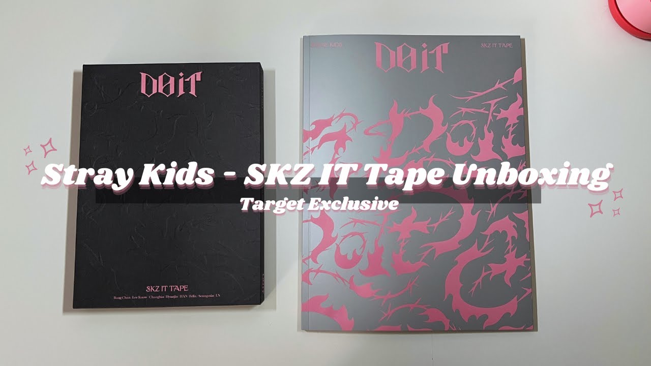 Unboxing Stray Kids - SKZ IT Tape 'DO IT' | Target Exclusive