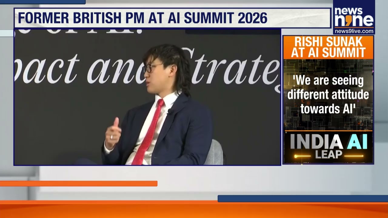 Rishi Sunak Attends India AI Impact Summit 2026, Highlights Global AI Collaboration