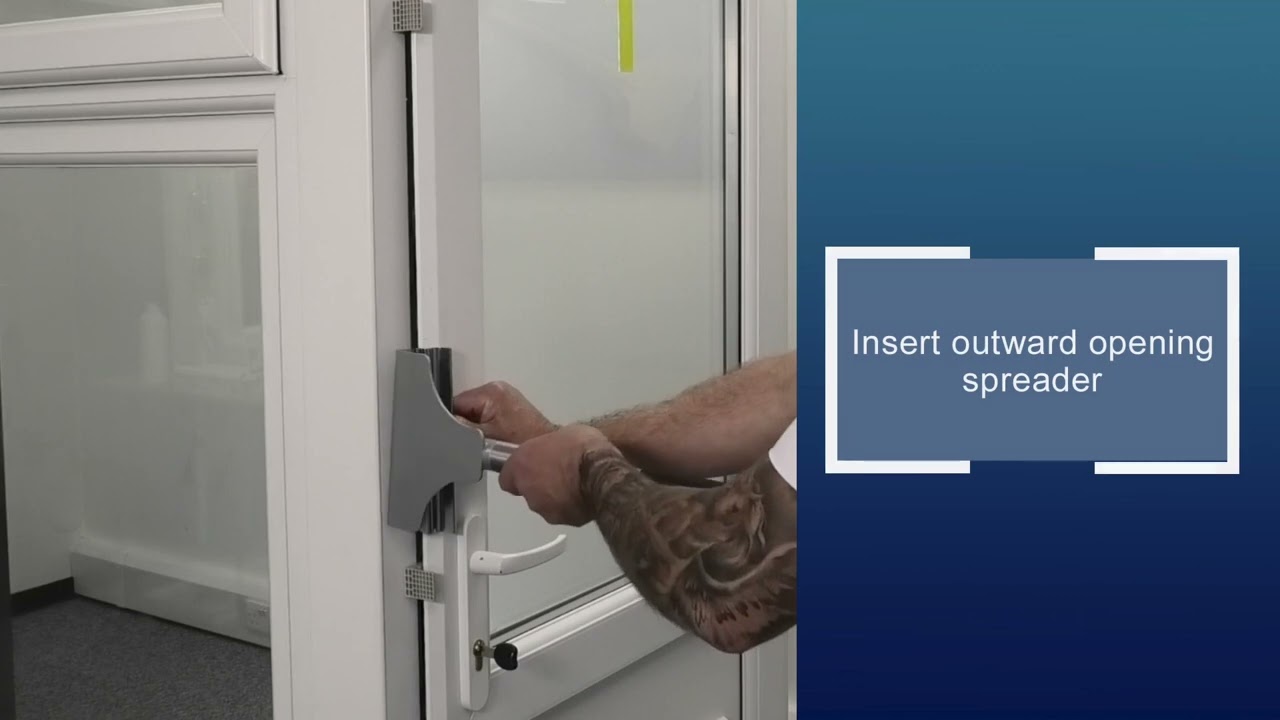 Door Spreader Kit: Failed Outward Opening Door Locks