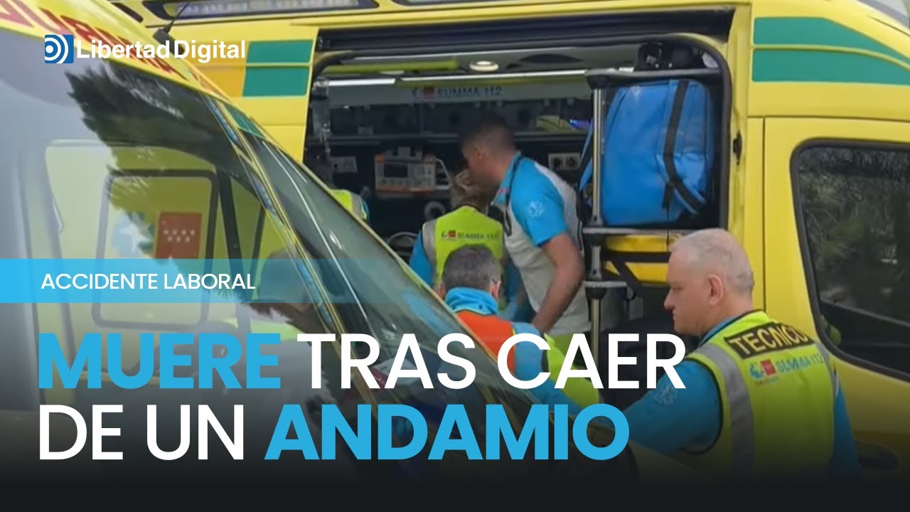 Muere un trabajador de 33 años tras caerse de un andamio de ocho metros en Galapagar