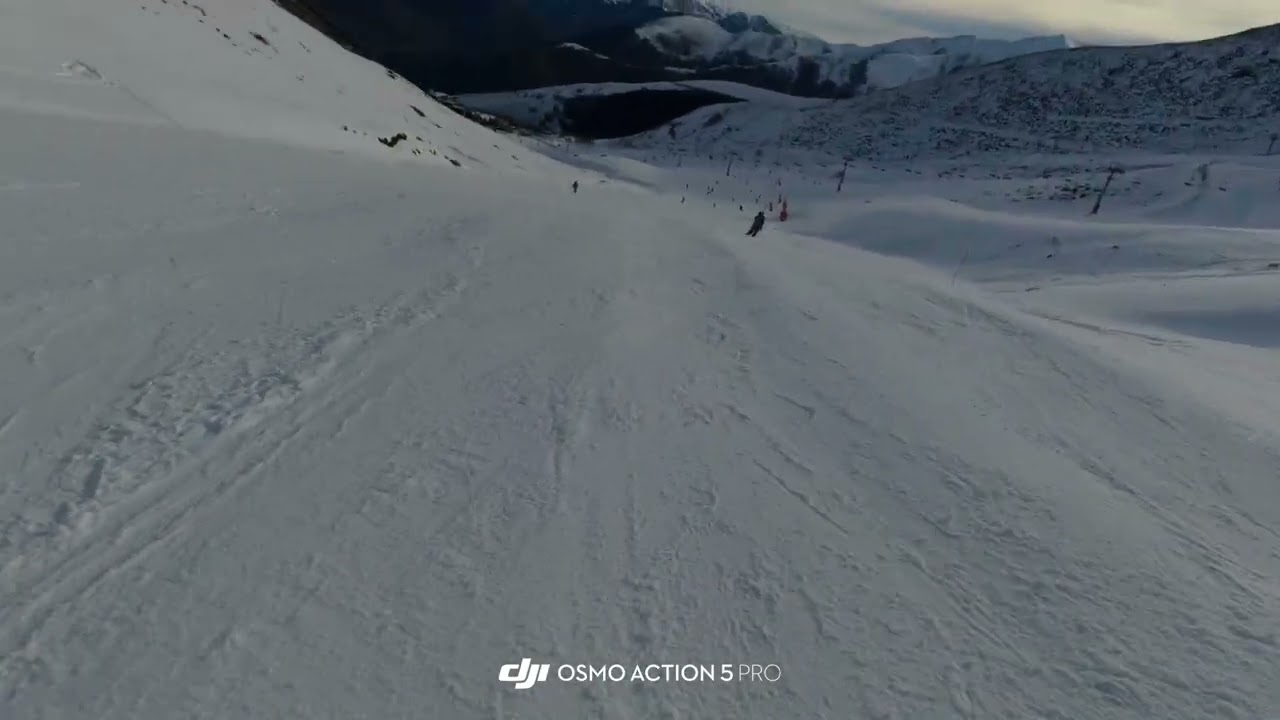 Relaxing POV Skiing: A Full Slope at Peyragudes, France (4K)