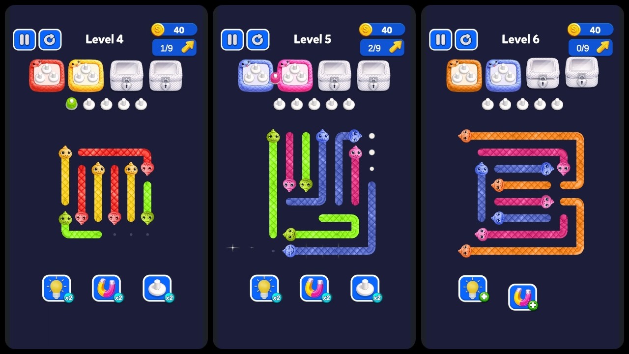 Wool Snake: Escape Puzzle Gameplay Android