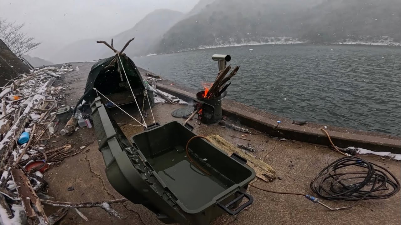 Fishing and Camping Adventure Before the Big Freeze!