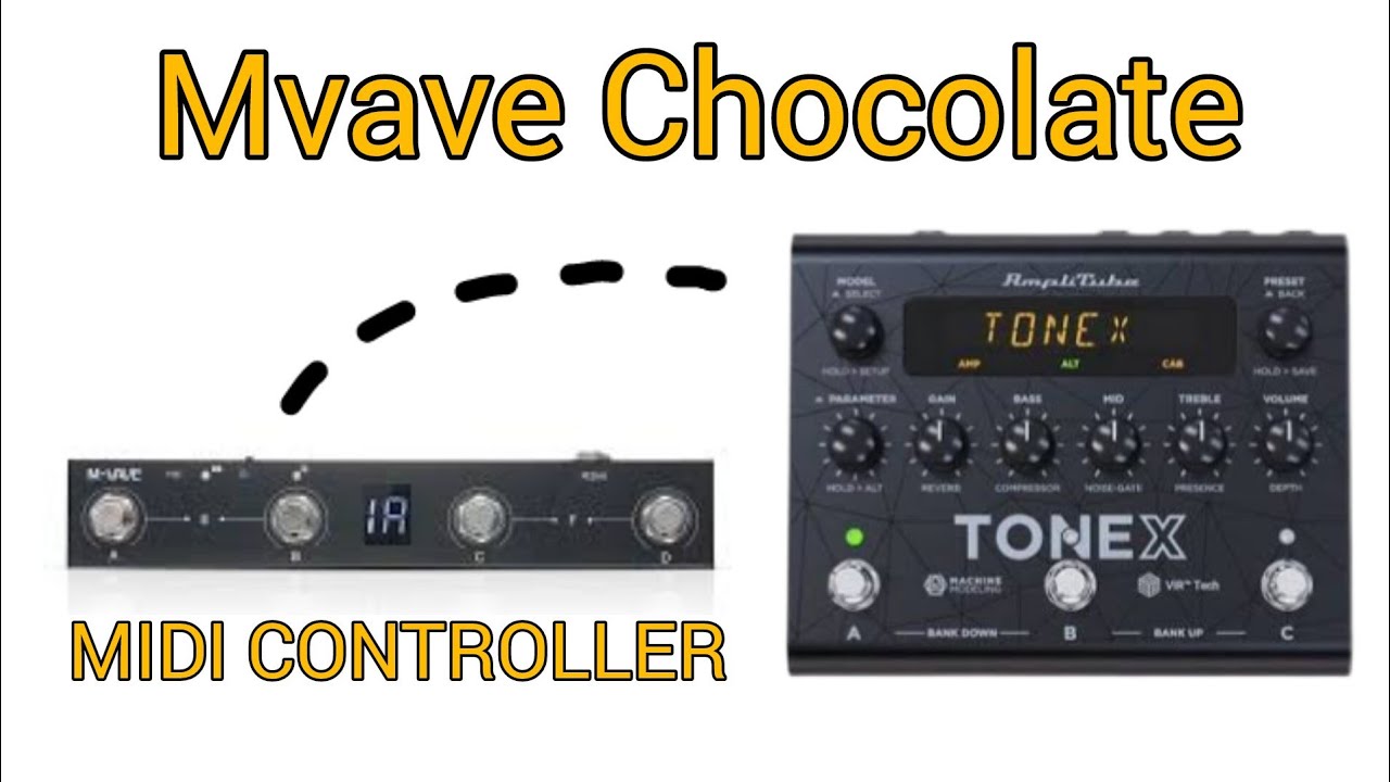 Mvave Chocolate and Tonex Midi Controller Tutorial | How to make a MIDI via TRS Cable