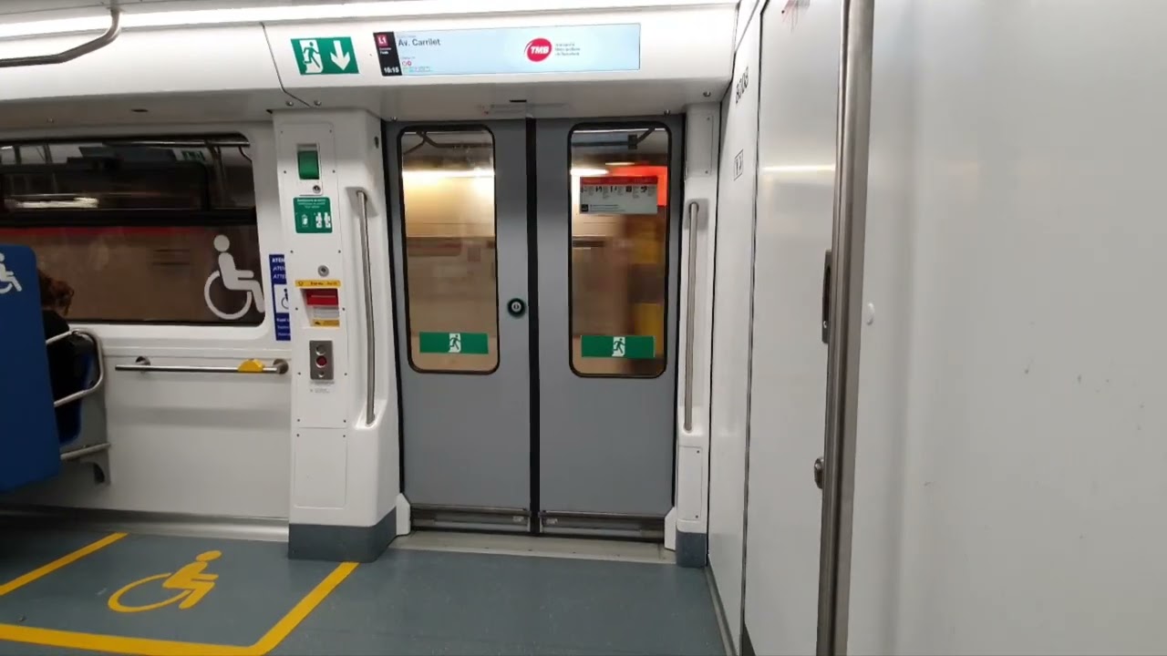 Trenspotter. Circulaciones nuevas unidades 8000 de la L1 del metro de Barcelona
