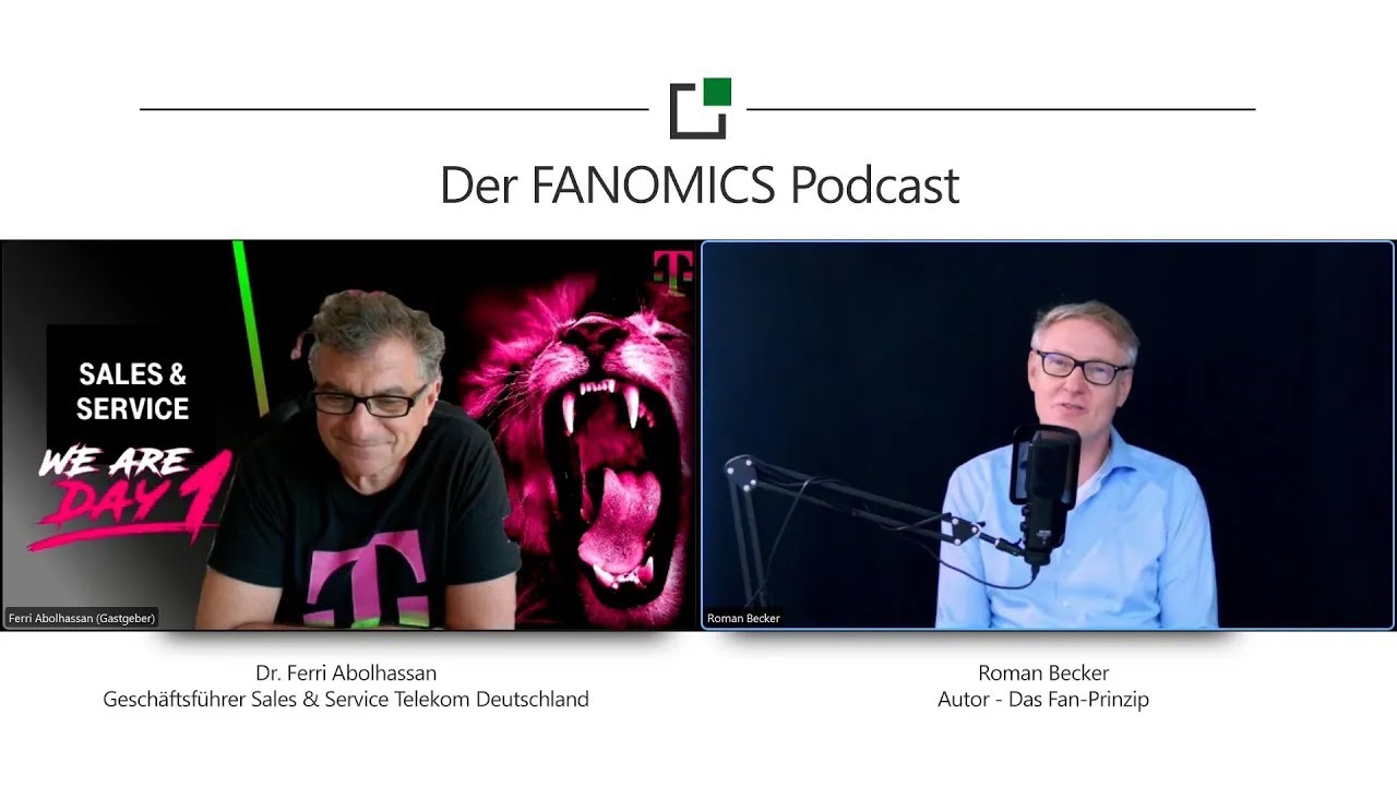 Der FANOMICS Podcast &ndash; Roman Becker im Gespr&auml;ch mit Dr. Ferri Abolhassan