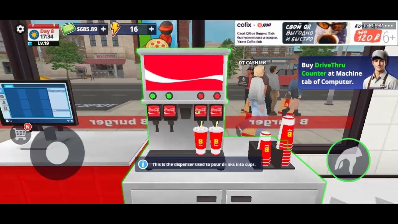 Burger shop part 6!